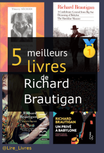 Livres de Richard Brautigan