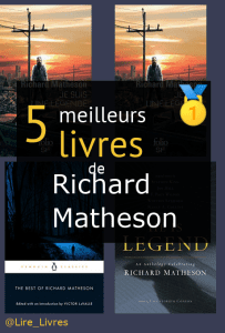 Livres de Richard Matheson