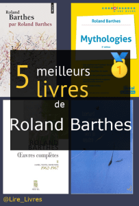 Livres de Roland Barthes