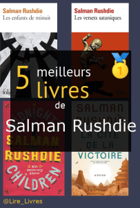 Livres de Salman Rushdie