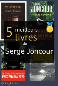 Livres de Serge Joncour