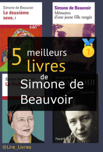 Livres de Simone de Beauvoir