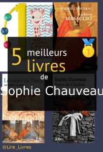 Livres de Sophie Chauveau