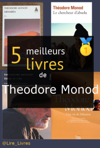 Livres de Théodore Monod