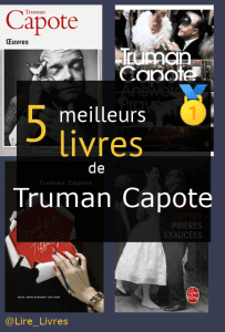 Livres de Truman Capote