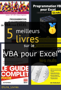 Livres sur le VBA pour Excel