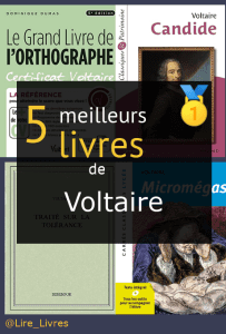 Livres de Voltaire