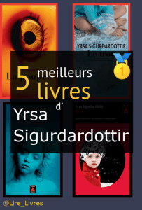 Livres d’ Yrsa Sigurðardóttir