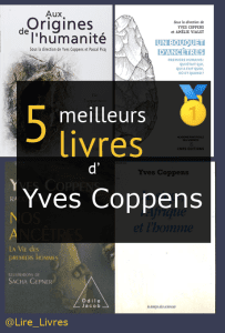 Livres d’ Yves Coppens