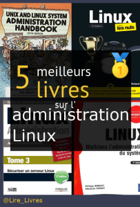 Livres sur l’ administration Linux