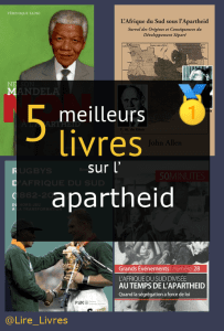 Livres sur l’ apartheid