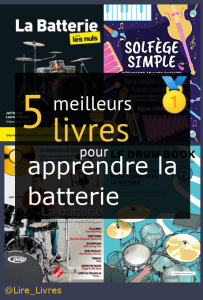 Livres pour apprendre la batterie