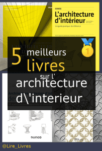 Livres sur l’ architecture d’intérieur