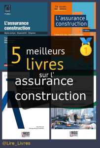 Livres sur l’ assurance construction