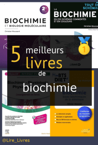 Livres de biochimie