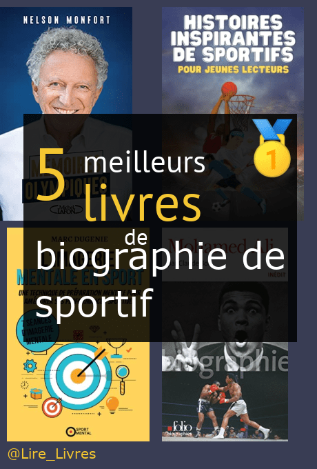 ≡ Les meilleurs livres de biographie de sportif →【Comparatif 2024】