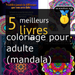 Livres de coloriage pour adulte (mandala)