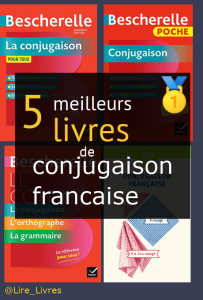 Livres de conjugaison française