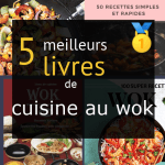 Livres de cuisine au wok