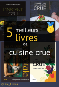 Livres de cuisine crue