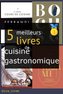 Livres de cuisine gastronomique