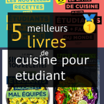 Livres de cuisine pour étudiant