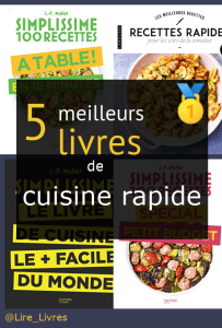 Livres de cuisine rapide