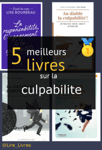 Livres sur la culpabilité