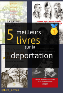 Livres sur la déportation