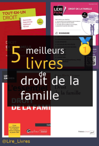 Livres de droit de la famille