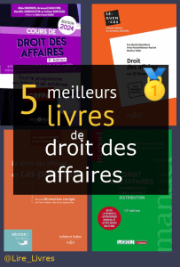 Livres de droit des affaires