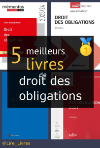 Livres de droit des obligations