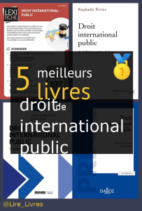 Livres de droit international public