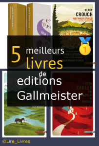 Livres de éditions Gallmeister