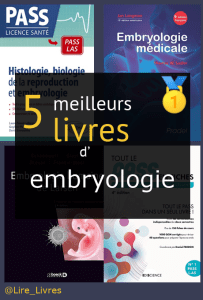 Livres d’ embryologie