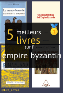 Livres sur l’ empire byzantin