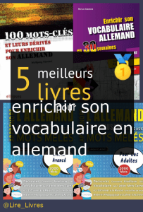 Livres pour enrichir son vocabulaire en allemand