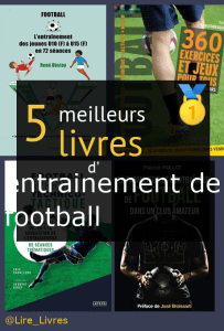 Livres d’ entrainement de football