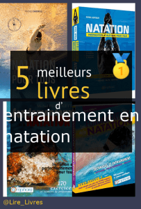 Livres d’ entrainement en natation