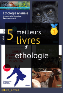 Livres d’ éthologie