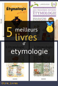 Livres d’ étymologie