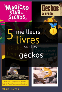 Livres sur les geckos