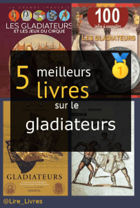 Livres sur le gladiateurs