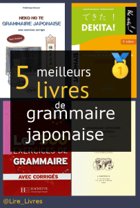 Livres de grammaire japonaise