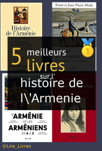 Livres sur l’ histoire de l’Arménie