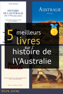 Livres sur l’ histoire de l’Australie