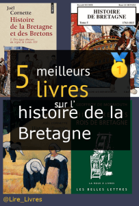 Livres sur l’ histoire de la Bretagne