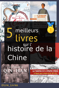 Livres sur l’ histoire de la Chine