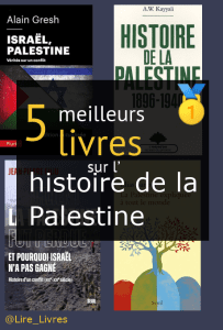 Livres sur l’ histoire de la Palestine