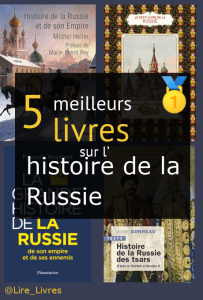 Livres sur l’ histoire de la Russie